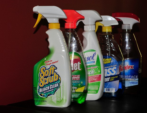 Cleaning Products with Chemicals